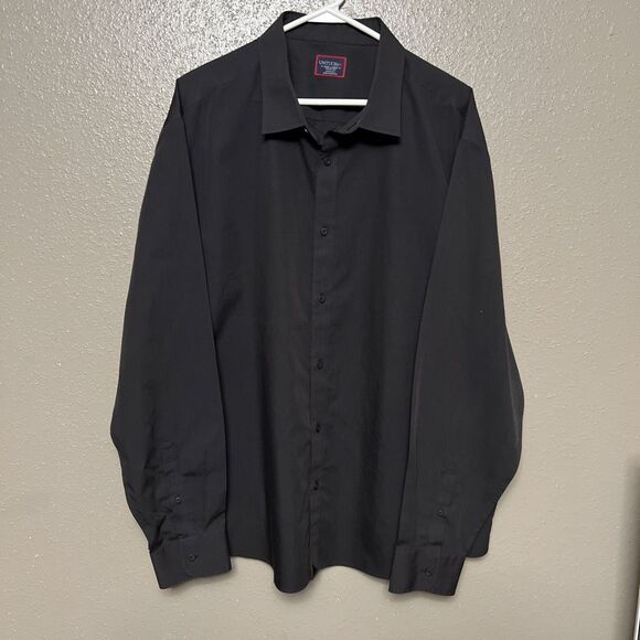 Untuckit Black Stone Button Up Shirt Mens Size 3XL Long Sleeve Business Office - Picture 1 of 5